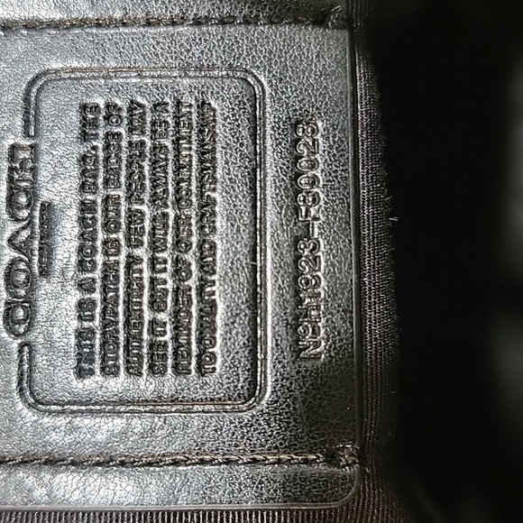 Coach EUC Buffalo Plaid Print Zip Top Tote Bag Coated Canvas - Picture 11 of 12